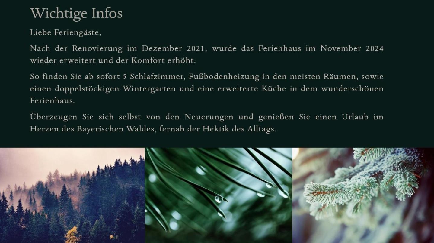 Ferienhaus Bayerischer Wald Regen Exteriér fotografie